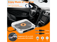 Thumbnail for Rechargeable CD Player with Bluetooth