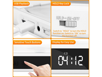 Thumbnail for Rechargeable CD Player with Bluetooth