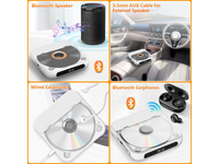 Thumbnail for Rechargeable CD Player with Bluetooth