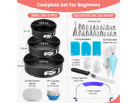 Thumbnail for Cake Decorating Kit Baking Tool 150PCS