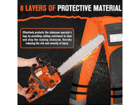 Thumbnail for Chainsaw Chaps - Strap up Legs
