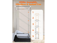 Thumbnail for Portable Steam Sauna Spa Room