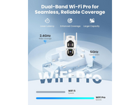 Thumbnail for Solar Security Camera 4MP Dual Lens Wireless PTZ Outdoor Camera