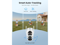 Thumbnail for Solar Security Camera 4MP Dual Lens Wireless PTZ Outdoor Camera