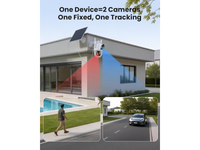 Thumbnail for Solar Security Camera 4MP Dual Lens Wireless PTZ Outdoor Camera
