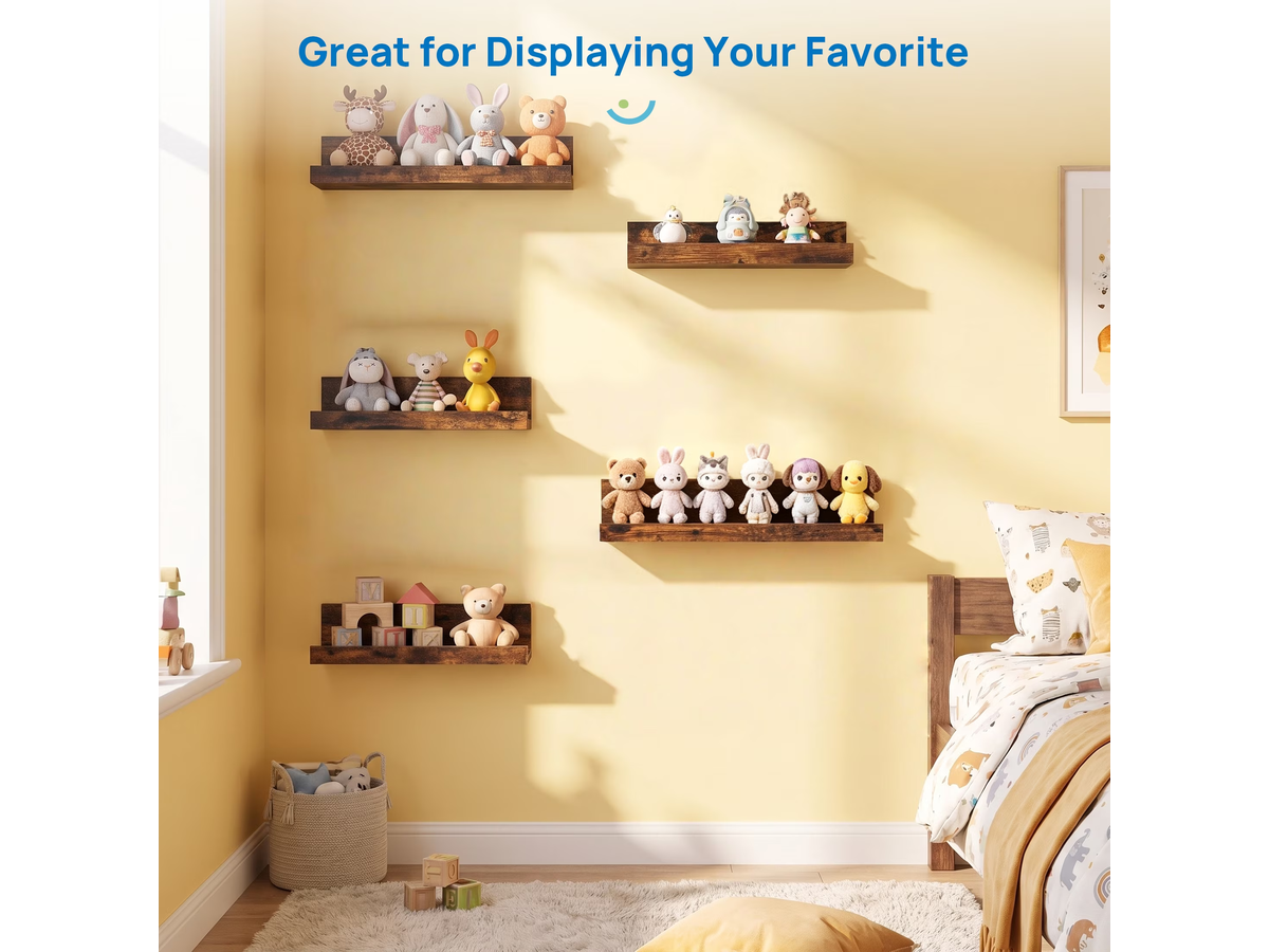 CURA Shelf Wall Mounted 5 PCS