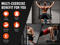 Thumbnail for Power Tower Pull Up Bar Multi Function Dip Station