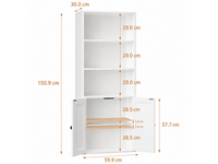 Thumbnail for Bookcase with Doors