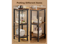 Thumbnail for Bar Table and Stools Set Dining Desk Kitchen Chairs