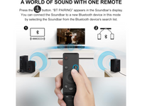 Thumbnail for Samsung Soundbar Remote Control Replacement