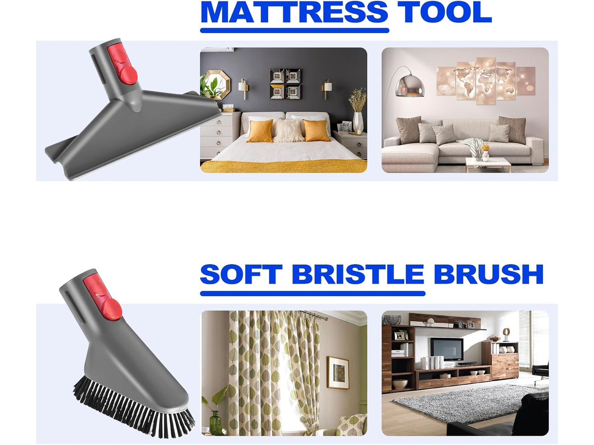 6Pcs Dyson Vacuum Accessory Set