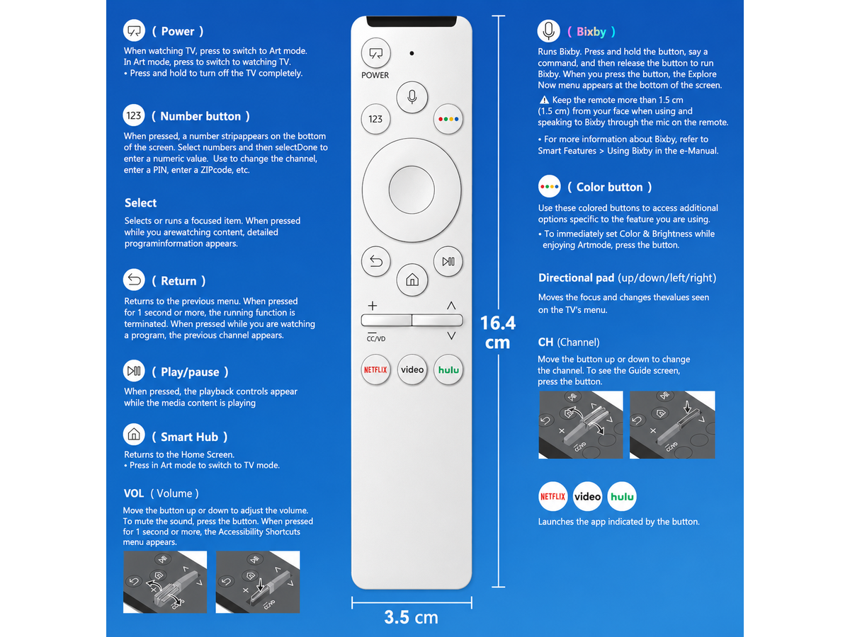 Voice Remote Control for Samsung