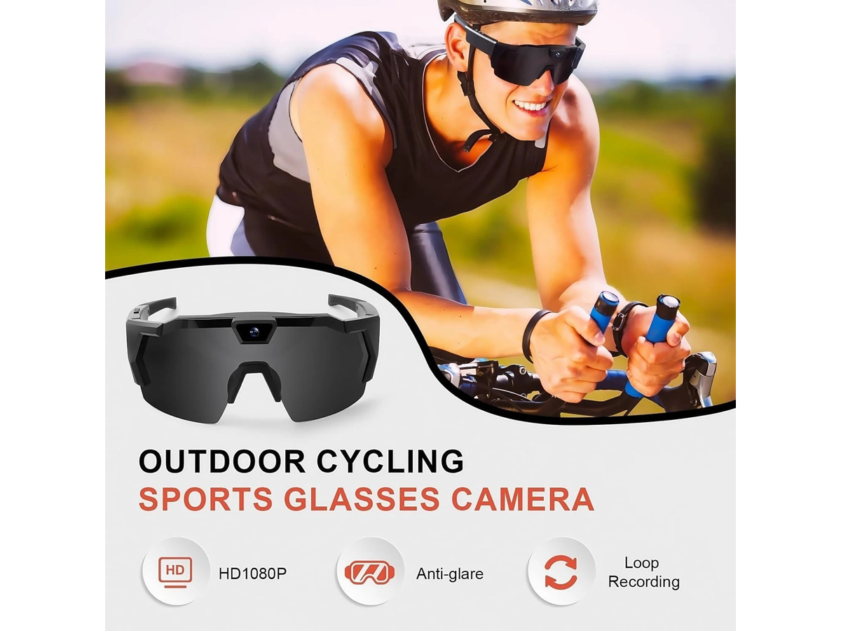 Video Recording Smart Camera Glasses