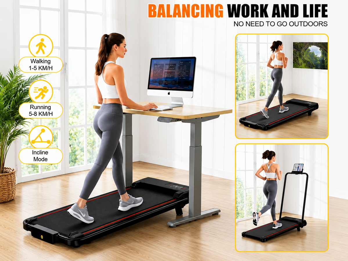 Foldable Incline Treadmill
