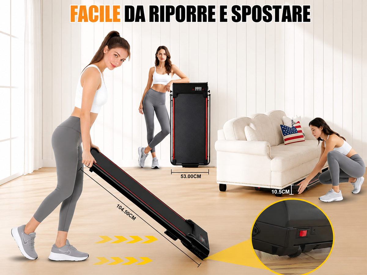 Foldable Incline Treadmill
