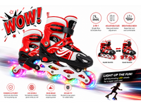 Thumbnail for Adjustable Inline Roller Skates