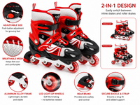 Thumbnail for Adjustable Inline Roller Skates