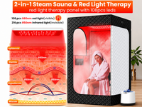 Thumbnail for Steam Sauna with Red Light Therapy