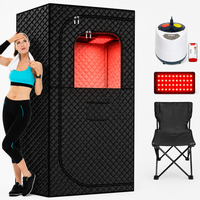 Thumbnail for Steam Sauna with Red Light Therapy