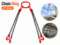 Thumbnail for 4 Leg Lifting Chain Chain Sling with Grab Hooks 5 Ton