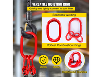 Thumbnail for 4 Leg Lifting Chain Chain Sling with Grab Hooks 5 Ton