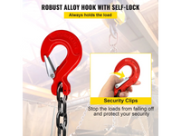 Thumbnail for 4 Leg Lifting Chain Chain Sling with Grab Hooks 5 Ton