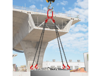 Thumbnail for 4 Leg Lifting Chain Chain Sling with Grab Hooks 5 Ton