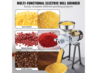 Thumbnail for Electric Grain Mill Grinder Machine 3000W