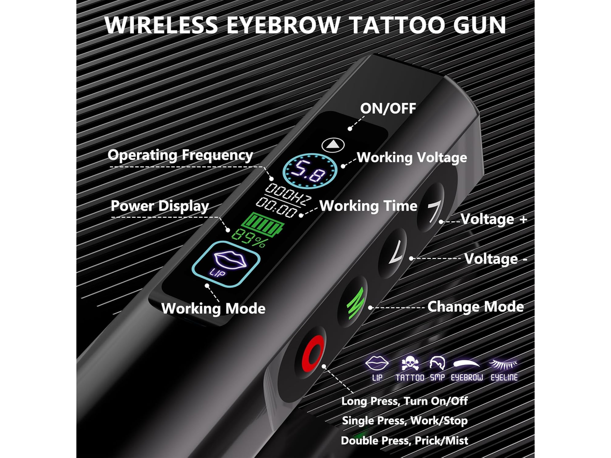 Wireless Tattoo Machine Kit