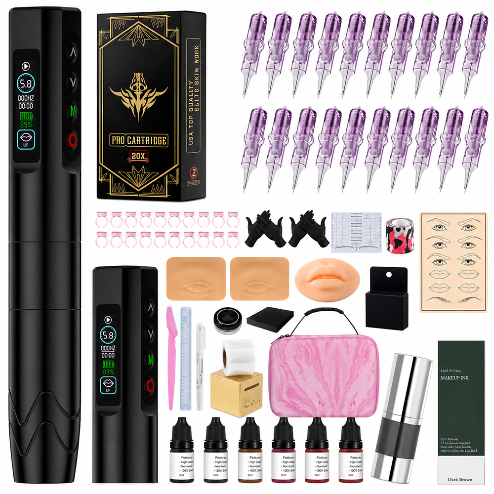 Wireless Tattoo Machine Kit
