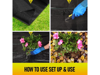 Thumbnail for Weed Mat 1X15M Garden Mats