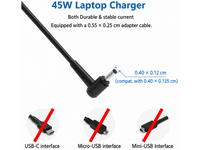 Thumbnail for Replacement ASUS Laptop Charger