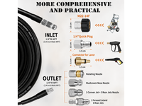 Thumbnail for Sewer Jetter Kit for Pressure Washer
