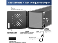 Thumbnail for Aluminum RV Bumper End Cap