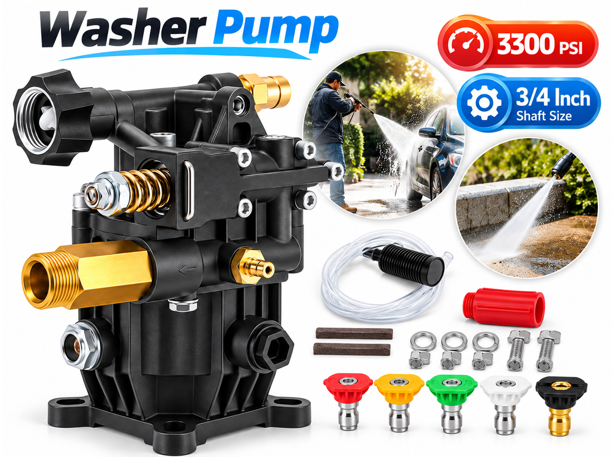 Pressure Washer Pump Power Washer Pump 3/4"