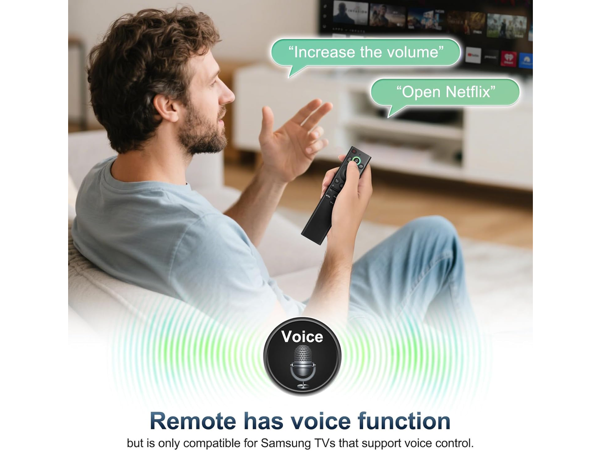 Replacement Voice Remote Control for Samsung Smart TVs