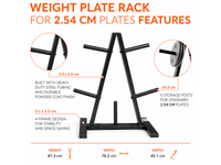 Thumbnail for Weight Plate Storage Rack