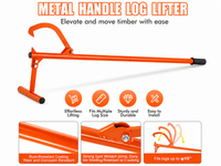 Thumbnail for Log Lifter Timber Wood Cantilever Hook Jack