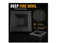 Thumbnail for Fire Pit Barbecue Grill Table