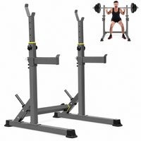 Thumbnail for Adjustable Barbell Squat Rack Stand