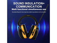 Thumbnail for Noise Reduction Bluetooth Safety Ear Muffs
