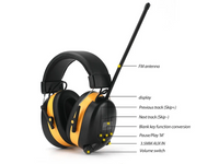 Thumbnail for Noise Reduction Bluetooth Safety Ear Muffs