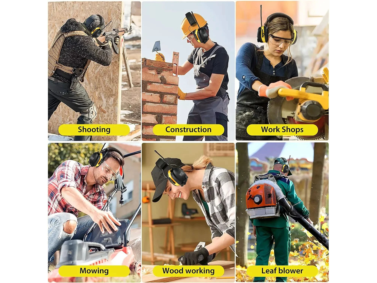Noise Reduction Bluetooth Safety Ear Muffs