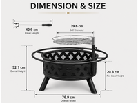 Thumbnail for Fire Pit Barbecue Grill