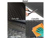 Thumbnail for 5M Garage Floor Mat Rubber Flooring Black