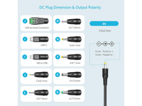 Thumbnail for Adjustable Universal Power Adapter