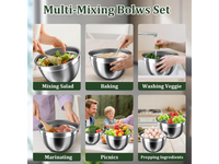 Thumbnail for Mixing Bowls with Lids Set