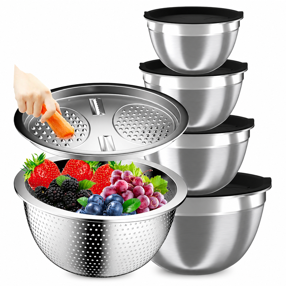 Mixing Bowls with Lids Set