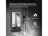 Thumbnail for Rechargeable Anti Fog Shaving Mirror