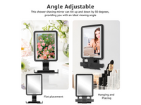 Thumbnail for Rechargeable Anti Fog Shaving Mirror